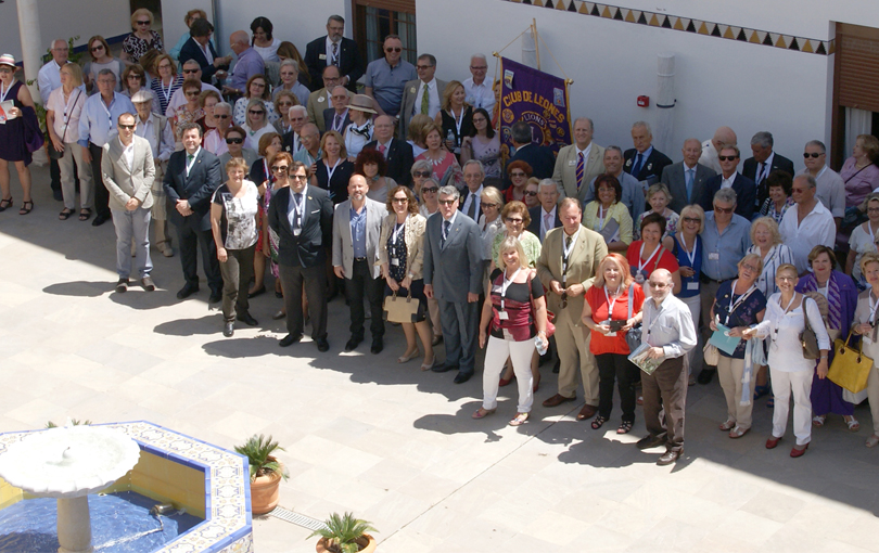 Miembros del Club de Leones de España conocen la residencia de la Casa de  los Artistas - Fundación Gerón